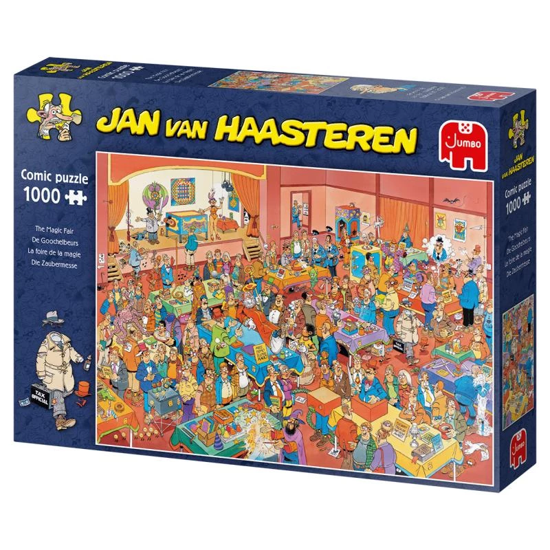 JUMBO SPIELE Jan van Haasteren The Magic Fair 1000 Piece Jigsaw Puzzle