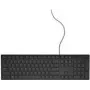Dell KB216 Wired USB Keyboard - Danish QWERTY Layout - Black