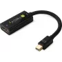 TECHLY Mini DisplayPort 1.4 to HDMI 2.1 Adapter 8K 60Hz Black