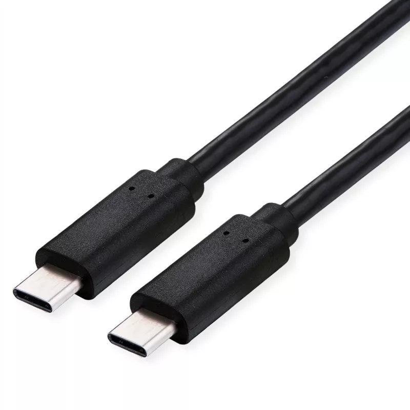 ROLINE USB4 Gen2x2 kaabel USB-C – USB-C ST/ST 20Gbit/s 240W must 2m (11.02.9105)