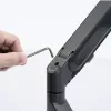 HAGOR HA Gasliftarm Medium Single Monitor Mount Dark Grey