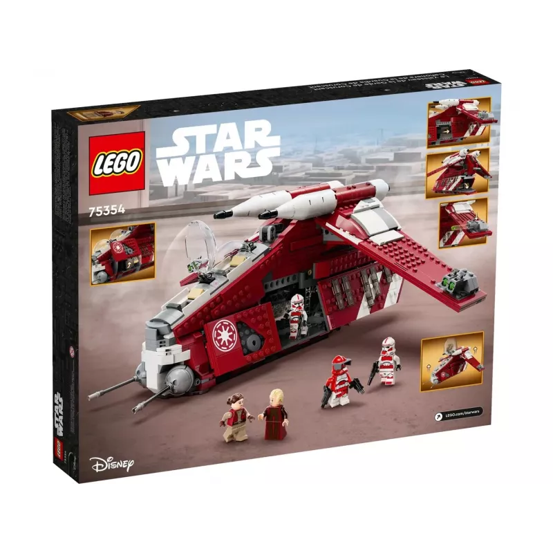 LEGO Star Wars 75354 Coruscant Guard Gunship ehituskomplekt (1083 tükki)