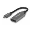 StarTech.com USB-C to HDMI adapterkaabel - 24-pin USB-C isane HDMI isane - 2 m (6.5 jalga) - 4K 60Hz - Must