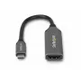 StarTech.com USB-C to HDMI adapterkaabel - 24-pin USB-C isane HDMI isane - 2 m (6.5 jalga) - 4K 60Hz - Must