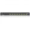 ATEN CL1308N LCD KVM-konsool 8-pordilise KVM-lülitiga - 19 inch LCD, PS/2 ja USB, VGA, 1280x1024, must, 1U riiulisse paigaldatav