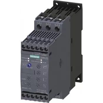 Siemens SIRIUS 3RW4028-1BB14 Pehmekäiviti, 38A, 230V AC/DC, 18.5kW, 3-faasiline