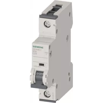 Siemens SENTRON 5SY4 MCB 20A 1-Pole C 6kA Miniature Circuit Breaker