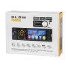 BLOW Spider 4CAL RDS RGB autoraadio Bluetooth, USB, SD, AUX, puuteekraan, RGB taustvalgustus, kaugjuhtimispult, 1 DIN, 4x45W