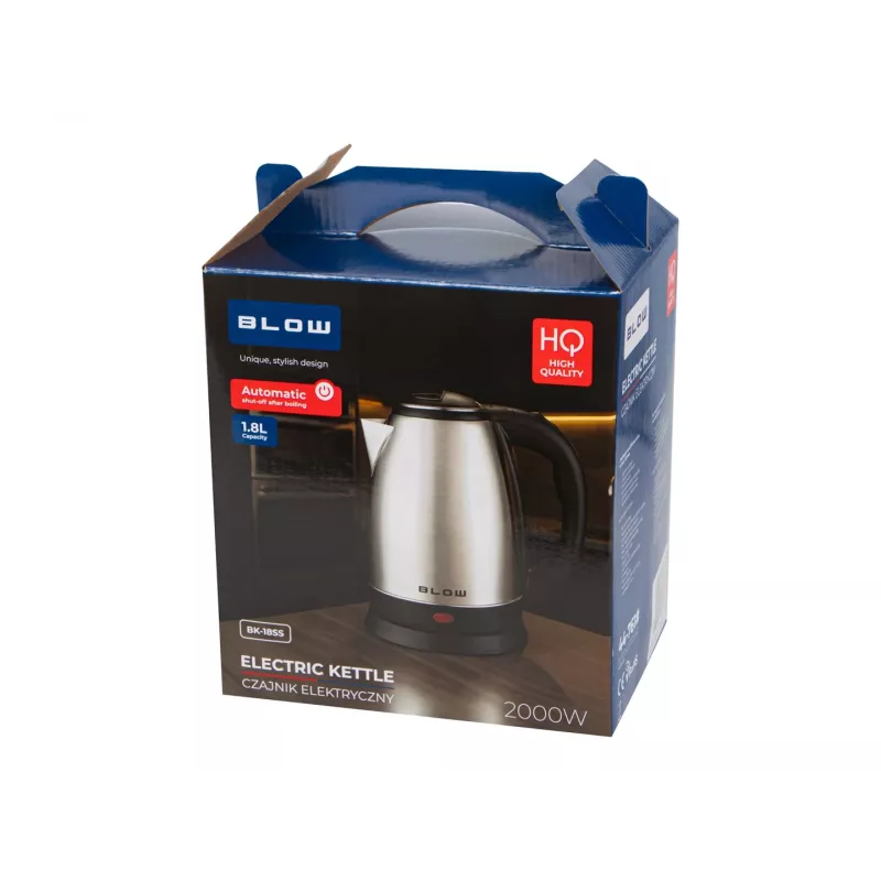 BLOW Silver Kettle 2000W BK-18SS 1.8L roostevabast terasest veekeetja