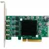 HighPoint RocketU 1244C USB 3.2 Gen 2x2 PCIe 3.0 x4 Host Adapter Card with 4 USB-C Ports