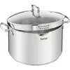 Tefal Duetto+ G7196456 28 cm klaaskaas roostevabast terasest potile