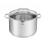 Tefal Duetto+ G7196456 28 cm klaaskaas roostevabast terasest potile