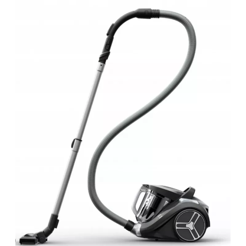 Tefal Compact Power XXL TW4B36 Bagless Cylinder Vacuum Cleaner 900W 2.5L 75dB Black/Blue