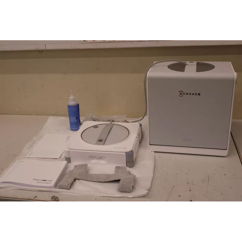 ECOVACS WINBOT W2S OMNI Juhtmega aknapuhastusrobot, 8000 Pa, valge