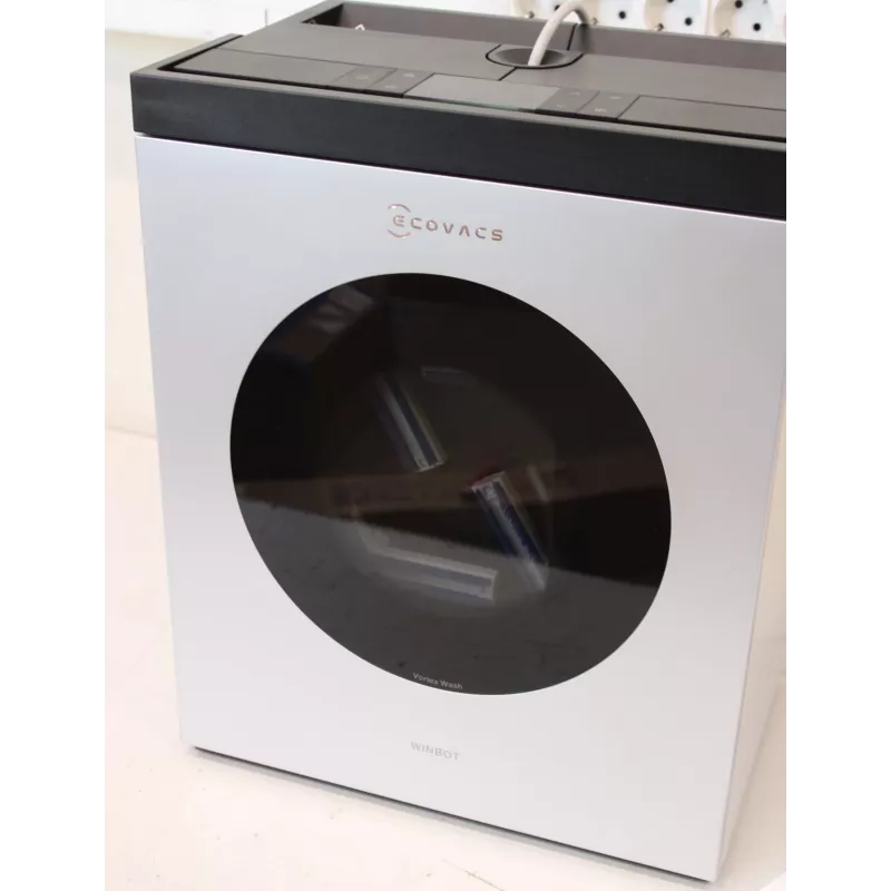 Ecovacs WINBOT W3 OMNI aknapuhastusrobot - juhtmega/juhtmeta - 8000 Pa - valge/hõbedane