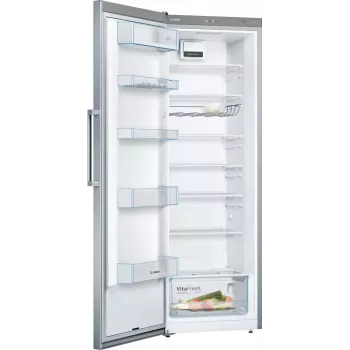 Bosch KSV33VLEP Vabaltseisev külmik VitaFreshiga, 324L, hõbedane