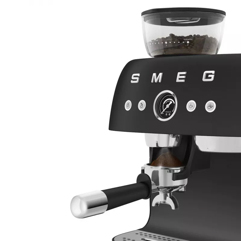 Smeg EGF03BLMEU Espressokohvimasin veskiga, 1650 W, must