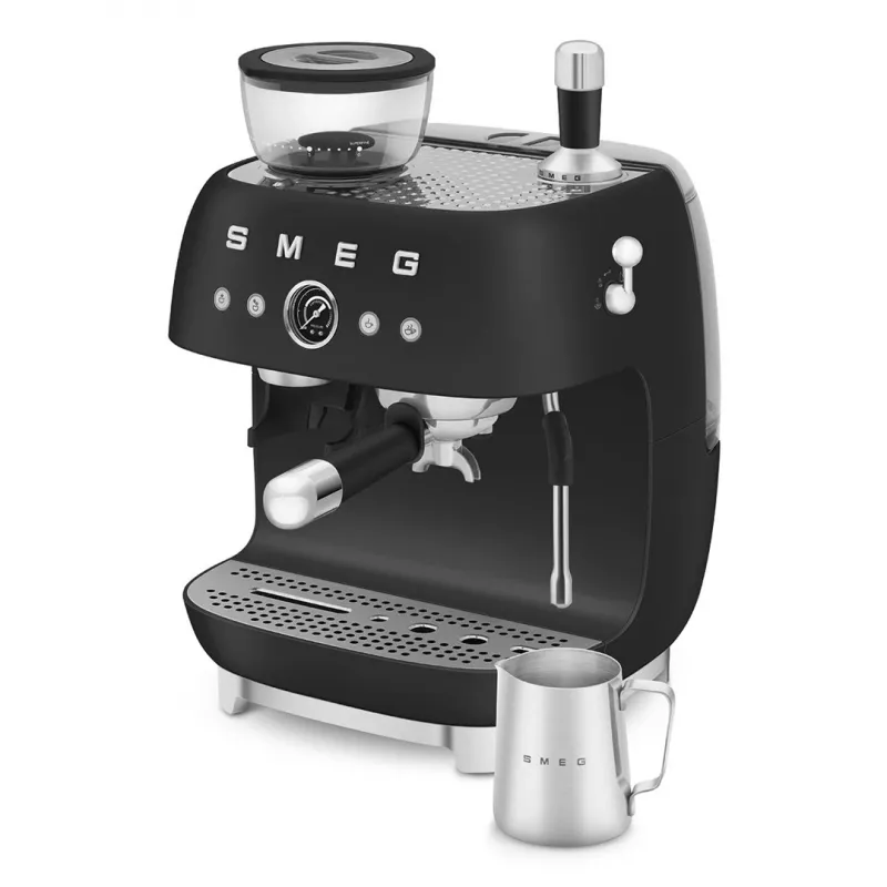 Smeg EGF03BLMEU Espressokohvimasin veskiga, 1650 W, must