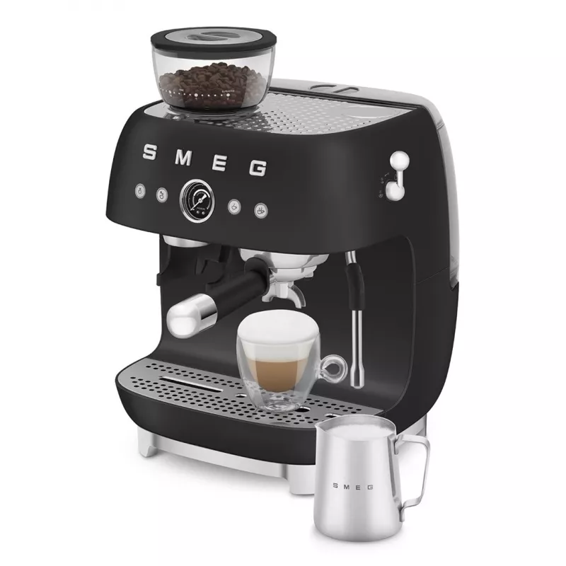 Smeg EGF03BLMEU Espressokohvimasin veskiga, 1650 W, must