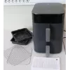 Xiaomi Dual Zone Air Fryer 12L EU - Smart Double Stack Air Fryer 12L, 2800 W, Must (Lahtipakitud, Kriimustatud ese)