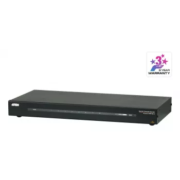 ATEN SN9108CO-AXA-G 8-pordiline jadakonsooliserver - 1U riiulipaigaldus, kahekordne Gigabit Ethernet