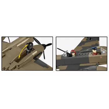 COBI KLOCKI Klotsid Messerschmitt BF 110C 578 tükki