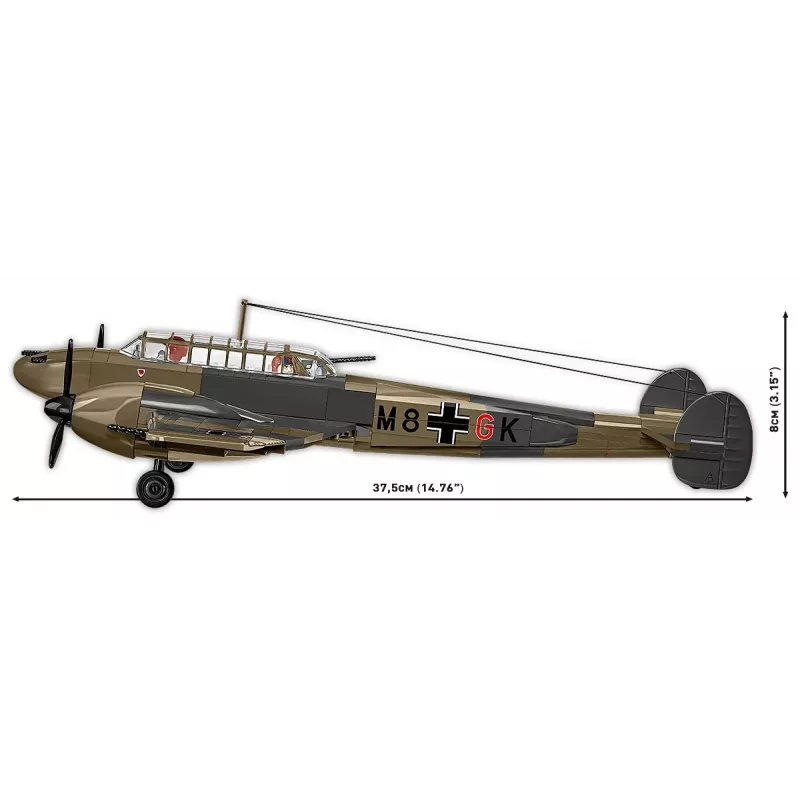 COBI KLOCKI Klotsid Messerschmitt BF 110C 578 tükki