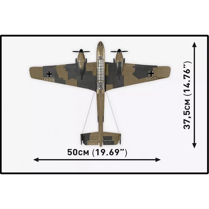 COBI KLOCKI Klotsid Messerschmitt BF 110C 578 tükki
