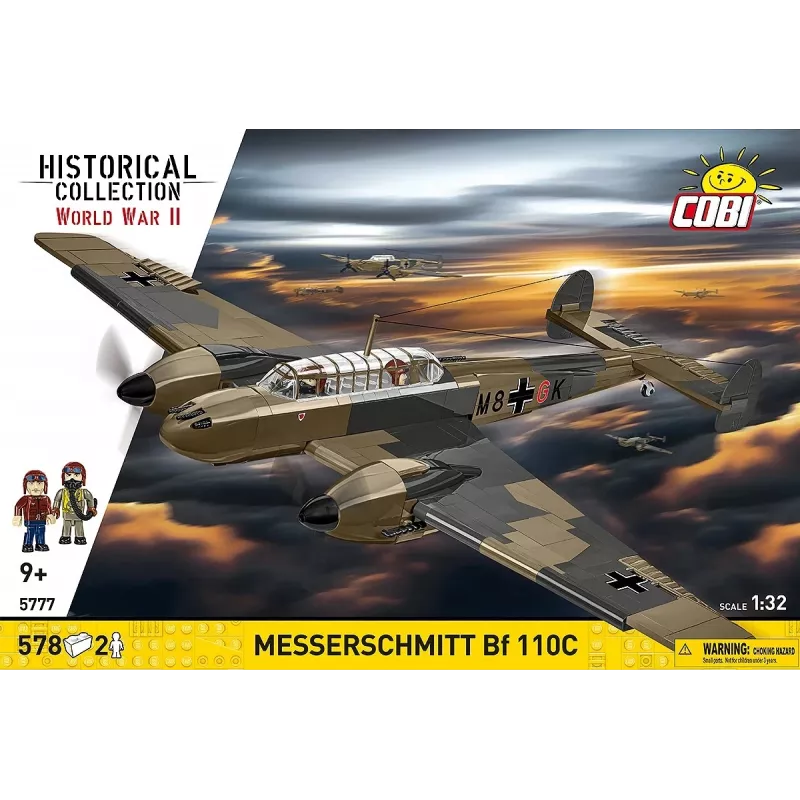 COBI KLOCKI Klotsid Messerschmitt BF 110C 578 tükki