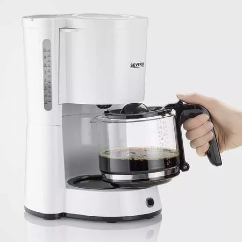 SEVERIN KA 4816 Filterkohvimasin 10 tassi 1.25L 1000W Valge