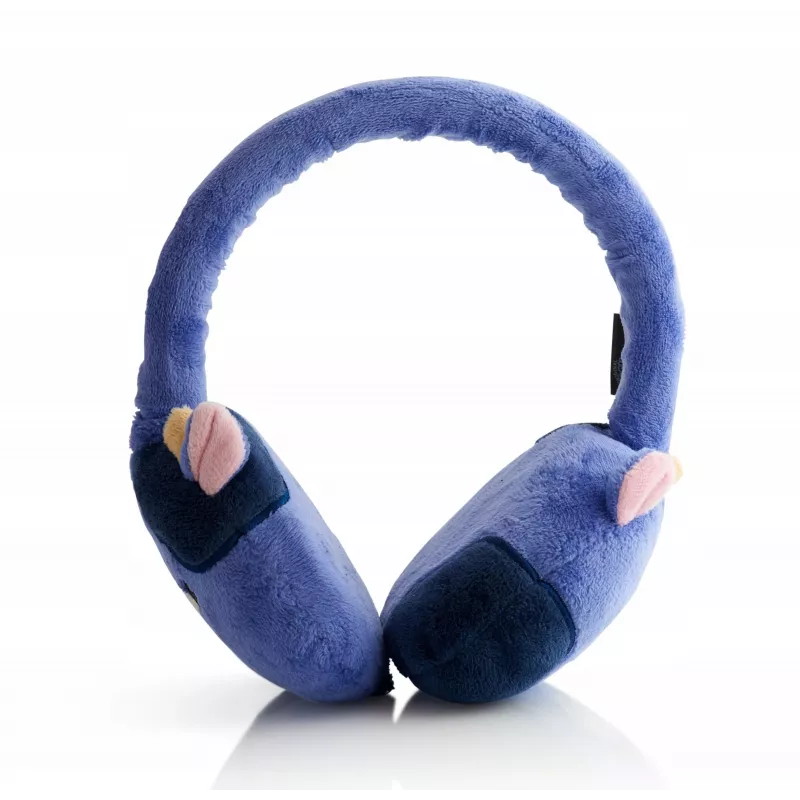 LAZERBUILT Squishmallows Bluetooth Peakarvaklappid lastele, üle kõrva, Ingred the Cow, HMSQM-BT-INGRED