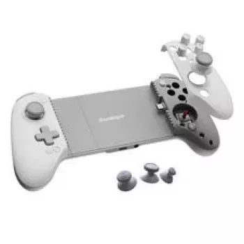 GameSir G8+ MFi mobiilne mängukontroller – valge – Bluetooth/USB-C – Androidile, iOS-ile, Nintendo Switchile, PC-le