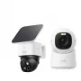 eufy SoloCam S340 + Indoor Cam E30 Valvekaamerate Komplekt 3K/4K Solar PTZ