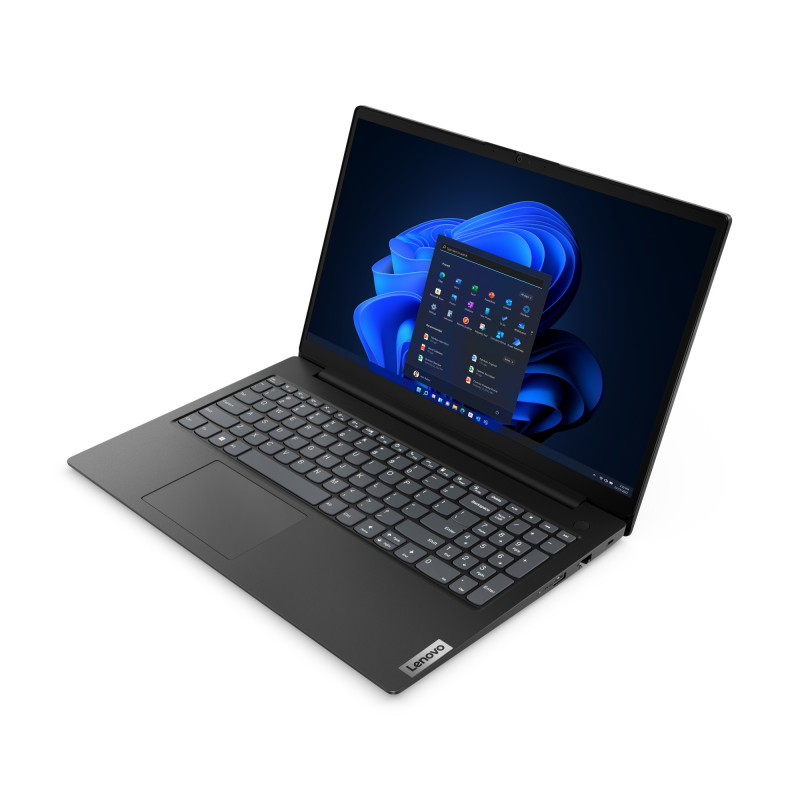 Lenovo V15 G4 sülearvuti, AMD Ryzen 3 7320U, 16GB RAM, 512GB SSD, 15,6 tolli Full HD, DOS, must