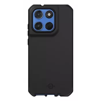 Mobilis Spectrum R Case for Motorola Moto G67 Solid Black Matte Soft