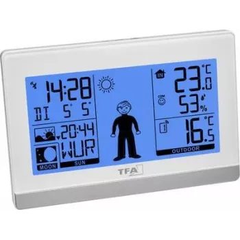 TFA Weather Boy Traadita Digitaalne Ilmajaam, Valge (35.010833)