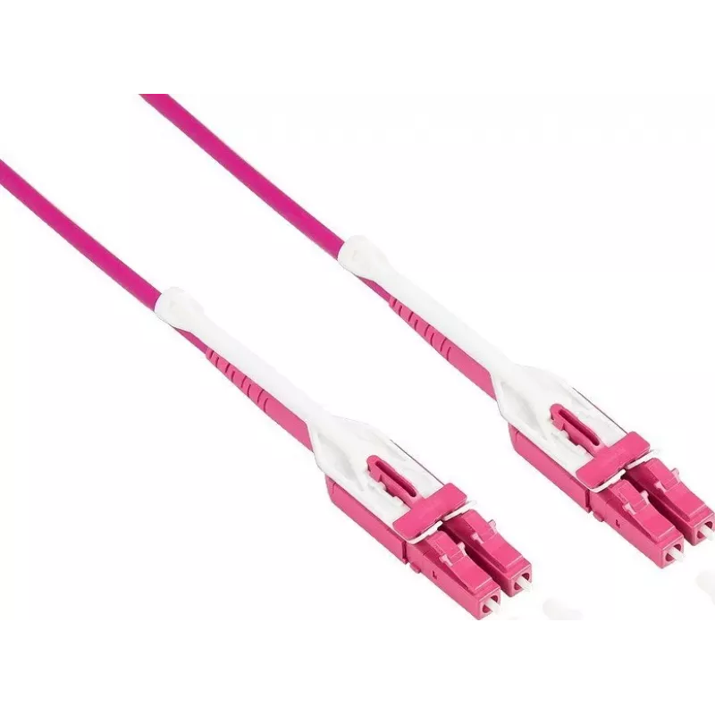 GoodConnections LW-U815LC4 Fiiberoptiline paigalduskaabel, OM4 Dupleks LC/LC Uniboot, LSZH, 15m, Aqua