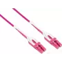 GoodConnections LW-U815LC4 Fiiberoptiline paigalduskaabel, OM4 Dupleks LC/LC Uniboot, LSZH, 15m, Aqua