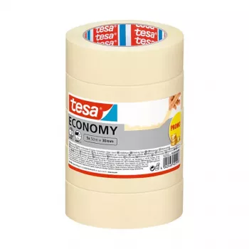 TESA Economy maalriteip valge 50 m x 30 mm 5 rulli (55349-00000-00)