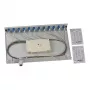 EFB Elektronik Splice Box LC OS2 Extendable 12 Pigtails Offset / 6 Duplex Couplers