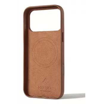 Mujjo Leather Case for iPhone 17 Pro Max with MagSafe (Tan)