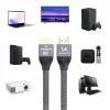 Wozinsky HDMI 2.1 kaabel 8K 60Hz 48Gbps / 4K 120Hz / 2K 144Hz 2m hõbedane (WHDMI-20)