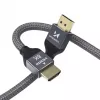 Wozinsky HDMI 2.1 kaabel 8K 60Hz 48Gbps / 4K 120Hz / 2K 144Hz 2m hõbedane (WHDMI-20)