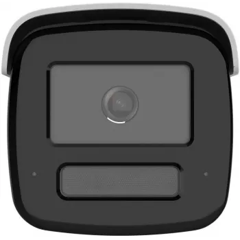 Hikvision DS-2CD2T67G3-LIS2UY/SL(2,8mm)/BLACK 6MP AcuSense Bullet IP-kaamera välklambi ja helialarmiga, 2,8mm, must