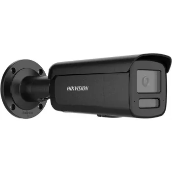 Hikvision DS-2CD2T67G3-LIS2UY/SL(2,8mm)/BLACK 6MP AcuSense Bullet IP-kaamera välklambi ja helialarmiga, 2,8mm, must
