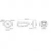 Hikvision DS-2CD26166G3-IZS2UY/SL(2812)eFBLACK 16MP Bullet Network Camera with AcuSense, Motorized Varifocal Lens, Black