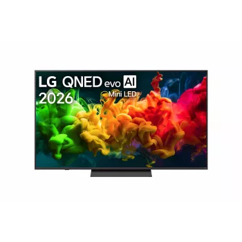 LG 65QNED8EB3B 65-tolline QNED MiniLED 4K nutiteler α7 Gen6 AI protsessoriga, webOS 23, HDR10 Pro, 120Hz, FreeSync Premium