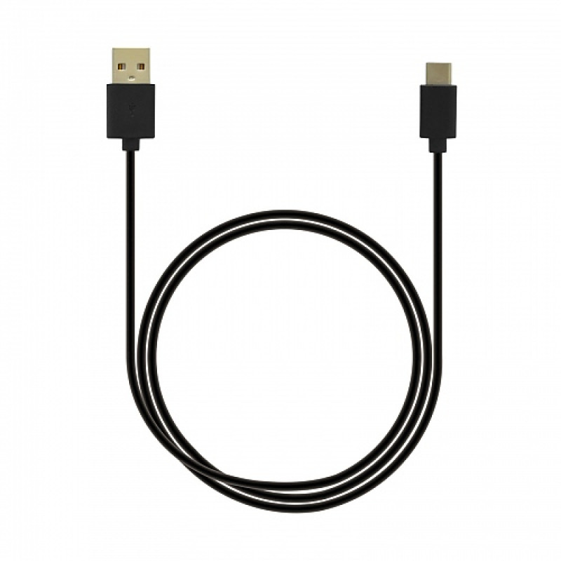 Emporia DATA-TC-GNG-B USB-A to USB-C kaabel 1 m must