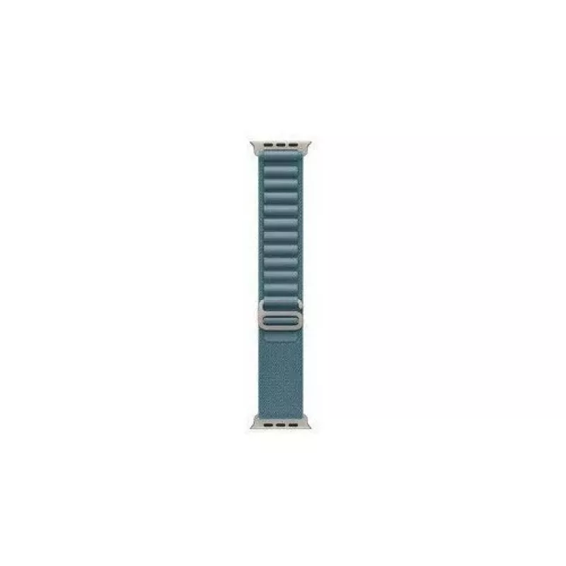 Apple Watch Ultra 3 GPS + Cellular 49mm Natural Titanium Case with Blue/Bright Blue Trail Loop - M/L
