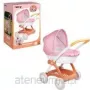 SMOBY Baby Nurse Stroller - Roosa ja hall nukukäru lastele alates 18 kuust